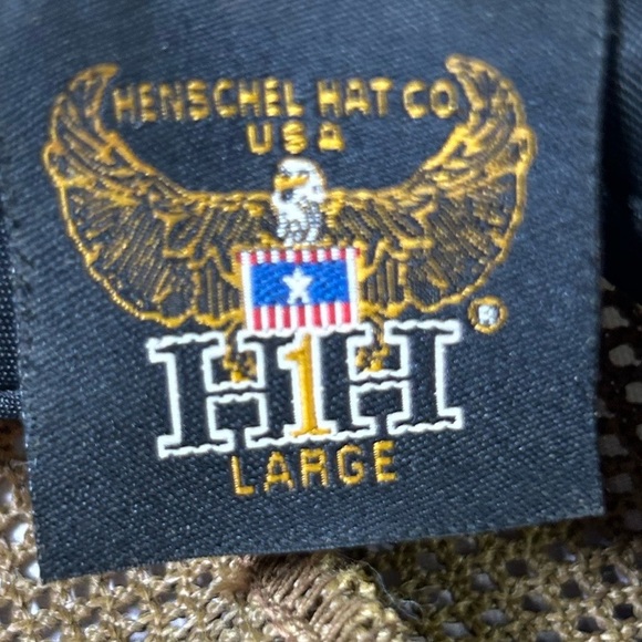 Henschel Hat Co. USA Men’s Tan Mesh Hat - Picture 6 of 8